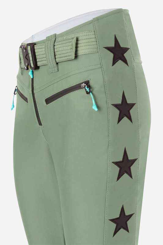 Tiby 69 black Star Ski Pants - Army