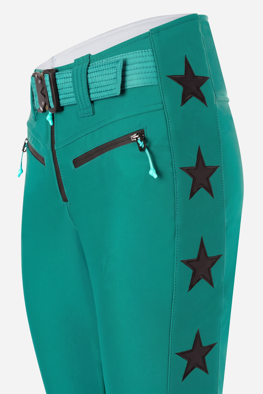 Tiby 69 black Star Ski Pants - Esmeralda