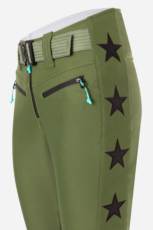 Tiby 69 black Star Ski Pants - Dinosauro
