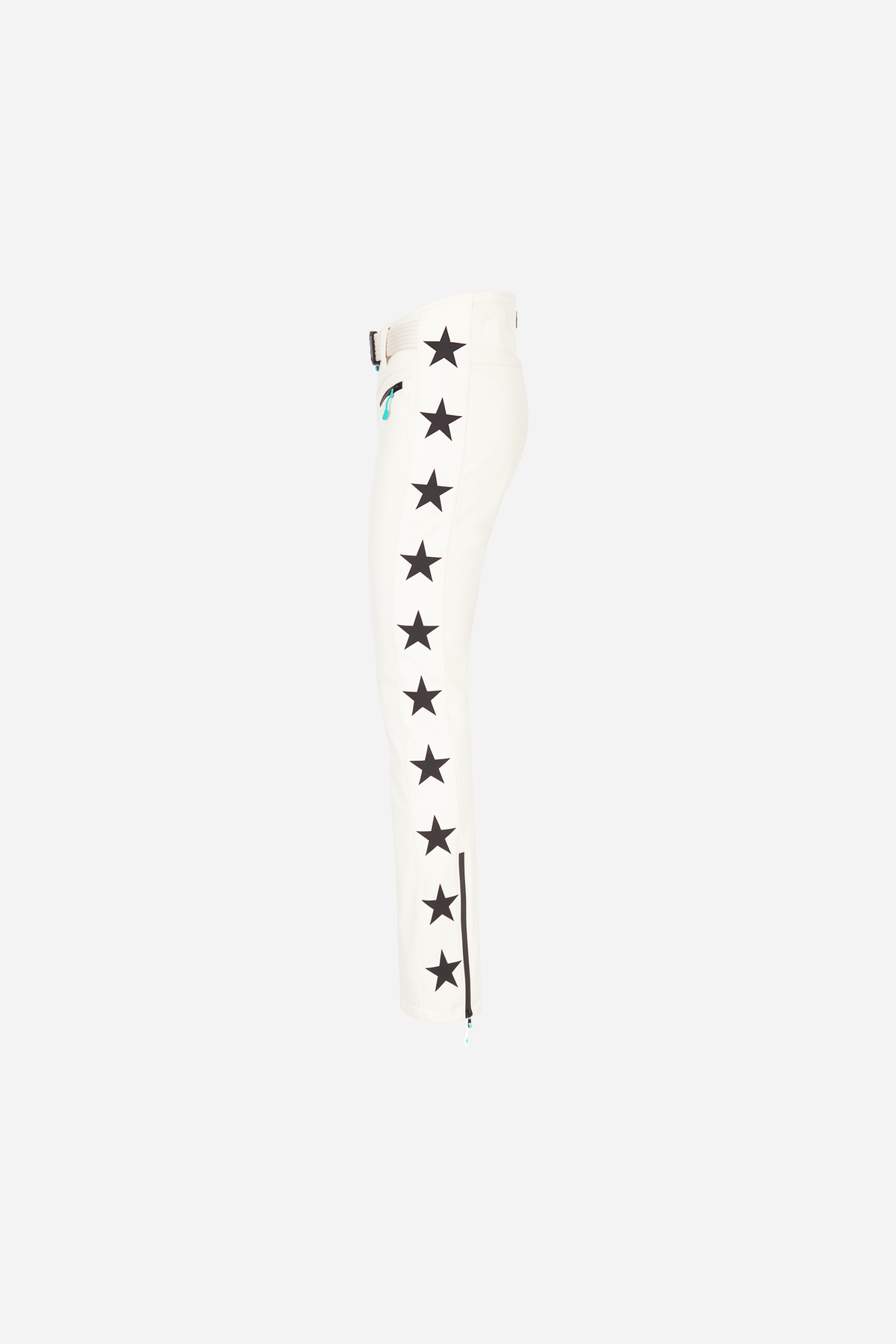 Tiby 69 black Star Ski Pants - Bianco