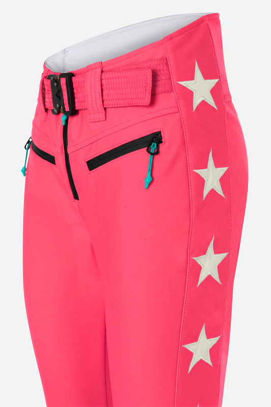Tiby 69 white Star Ski Pants - Yoyo