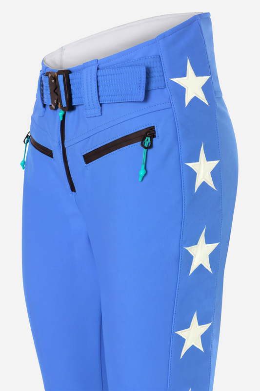 Tiby 69 white Star Ski Pants - Biosphere