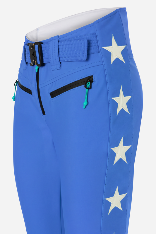 Tiby 69 white Star Ski Pants - Canotto