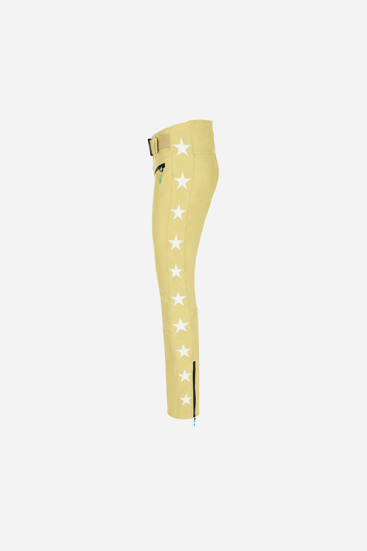 Tiby 69 white Star Ski Pants - Pudding
