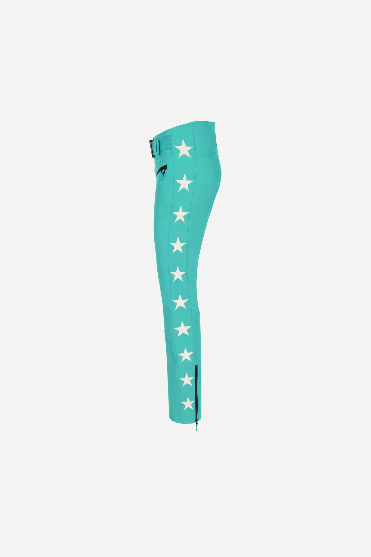 Tiby 69 white Star Ski Pants - Spirulina