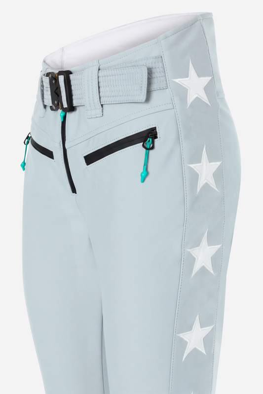 Tiby 69 white Star Ski Pants - Haze