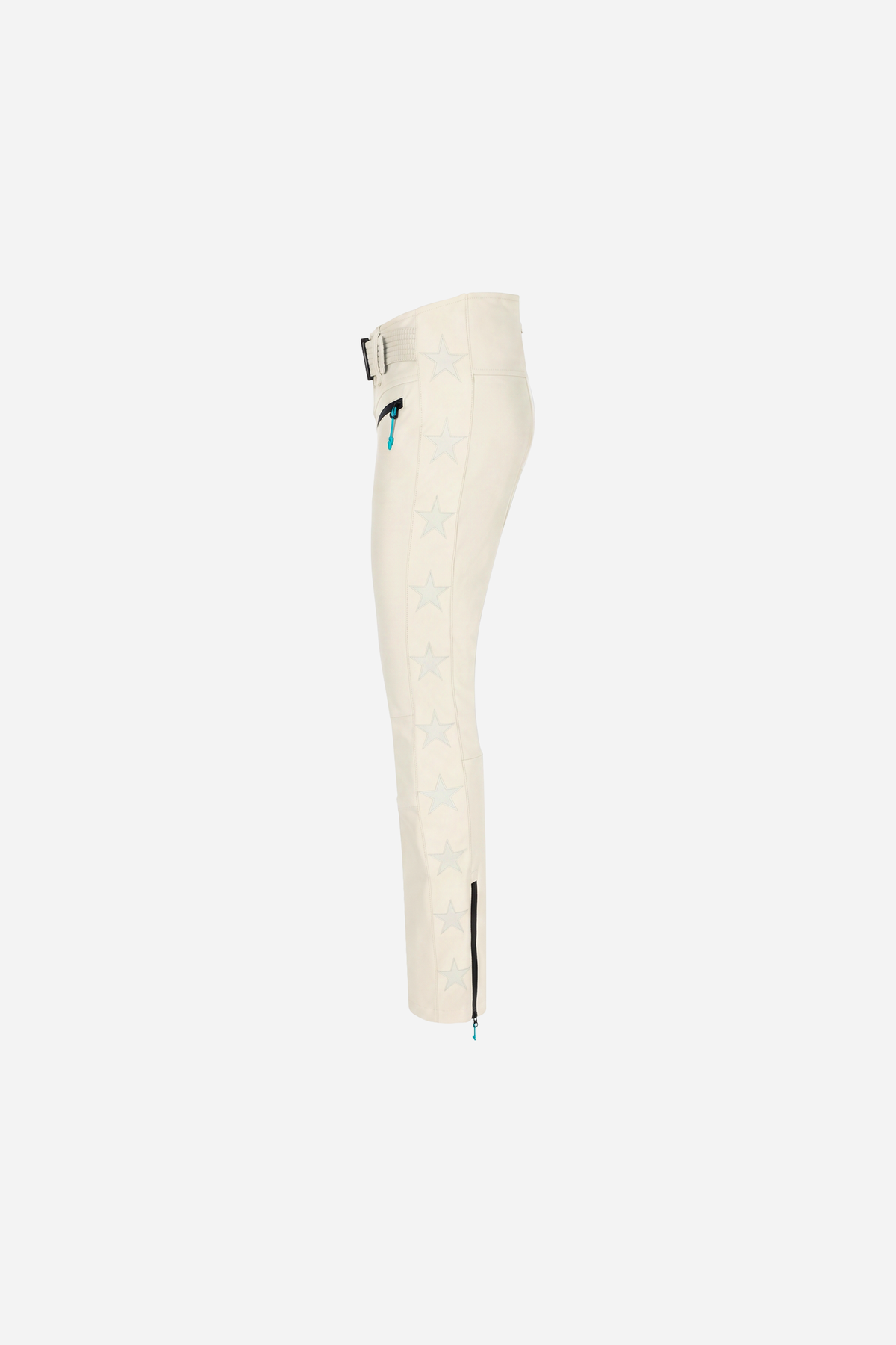 Tiby 69 white Star Ski Pants - Avorio
