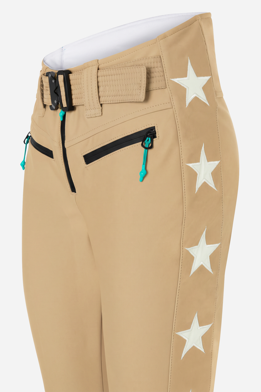 Tiby 69 white Star Ski Pants - Body