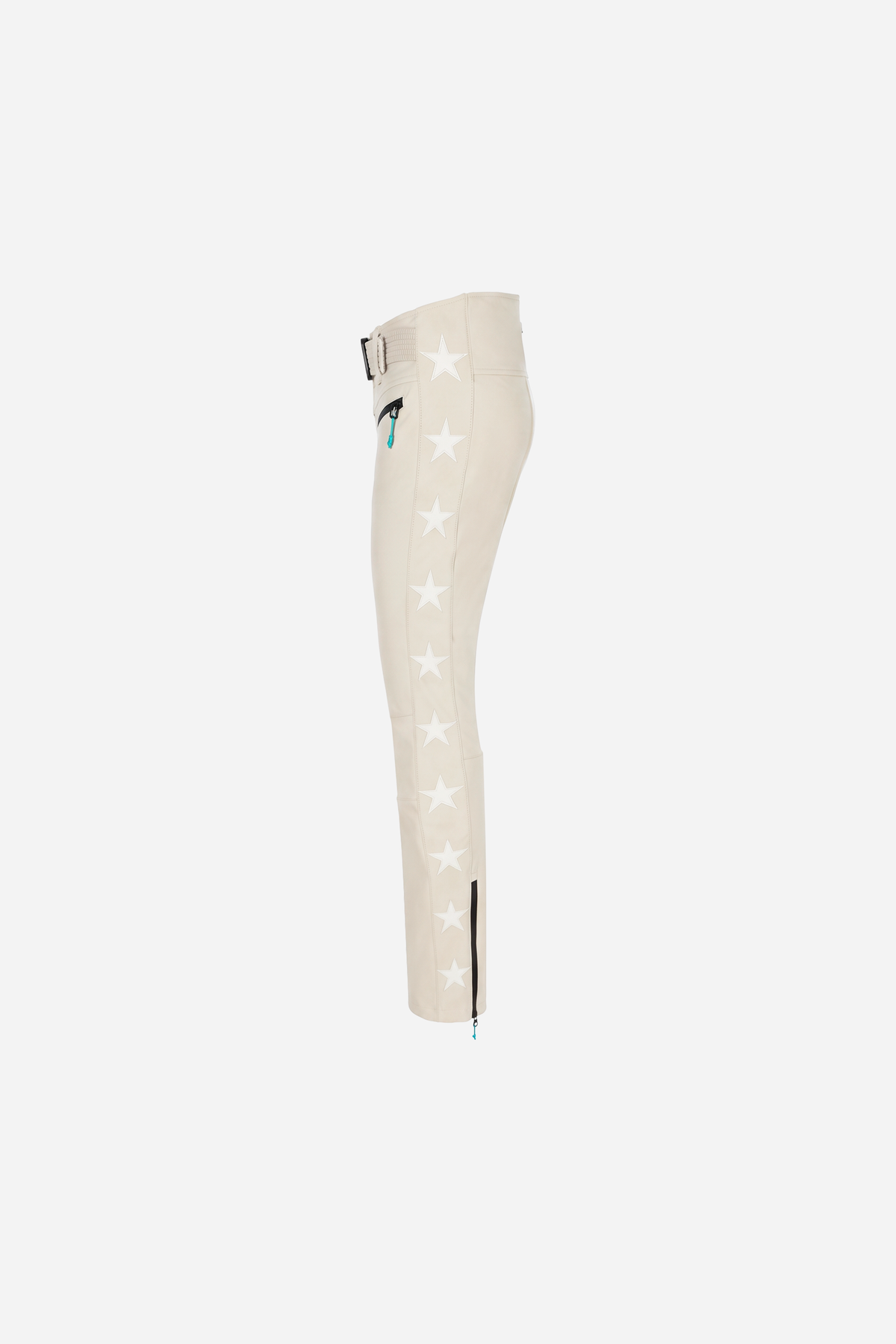 Tiby 69 white Star Ski Pants - Borotalco