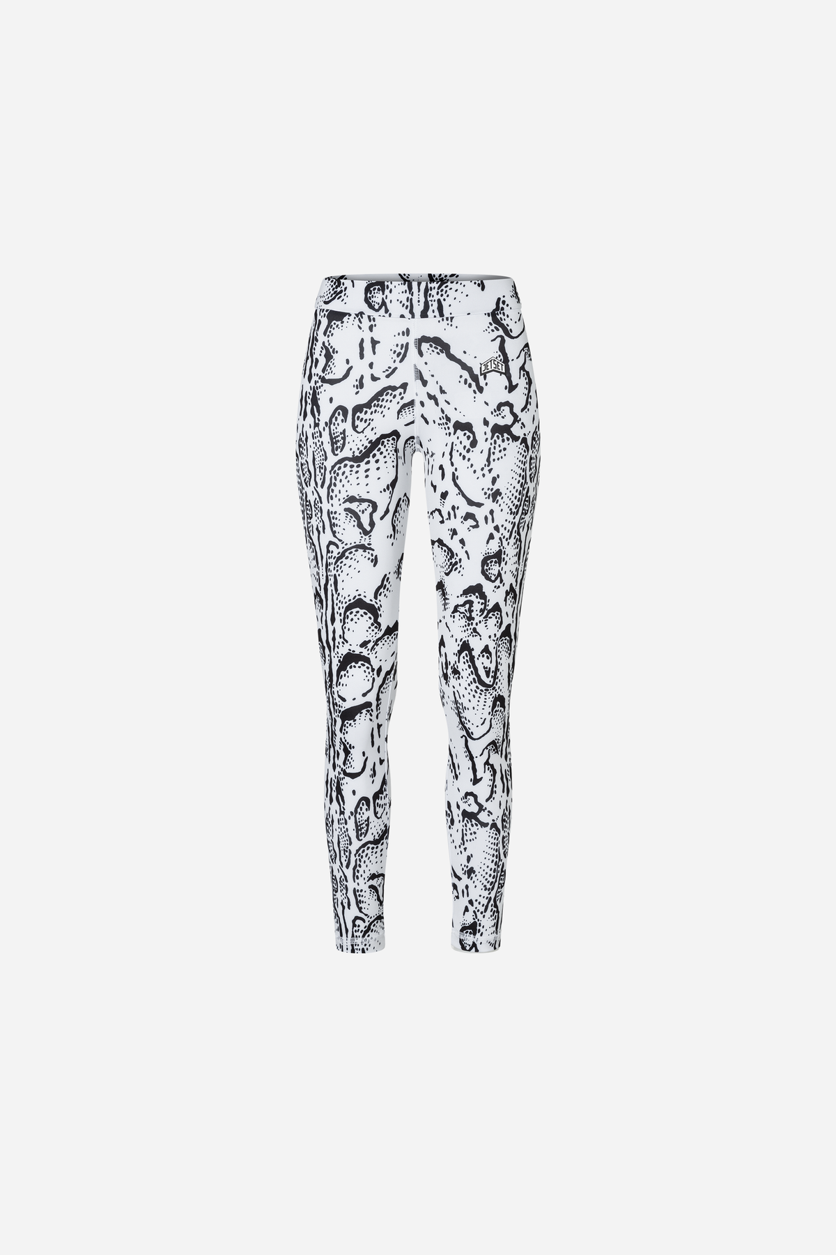 Taka Thermal Leggings - AOP Serpentis White