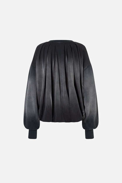 BS Peak Crewneck Sweater - Black Dégradé