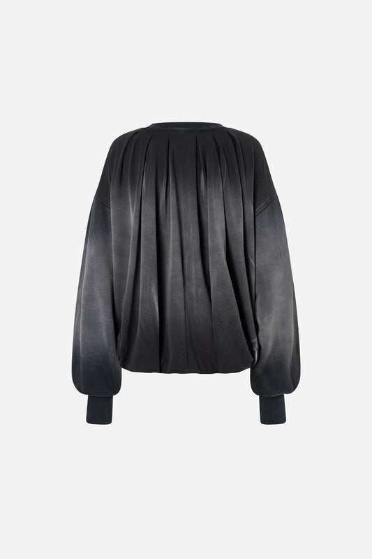 BS Peak Crewneck Sweater - Black Dégradé