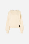 BS Peak Crewneck Sweater - White Cloud