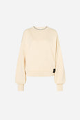 BS Peak Crewneck Sweater - White Cloud