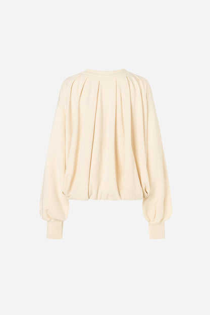 BS Peak Crewneck Sweater - White Cloud
