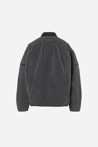 BS Frame Fleece Jacket - Grey Melange