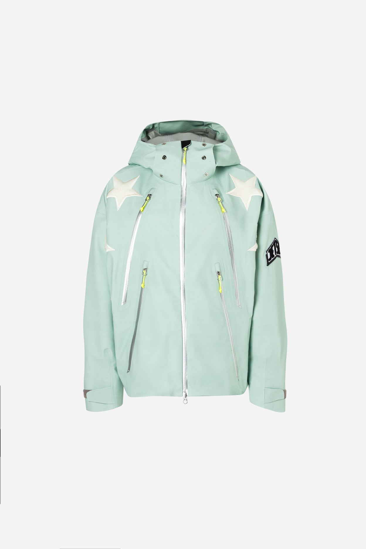 Neon Star Jacket - Mint Ice