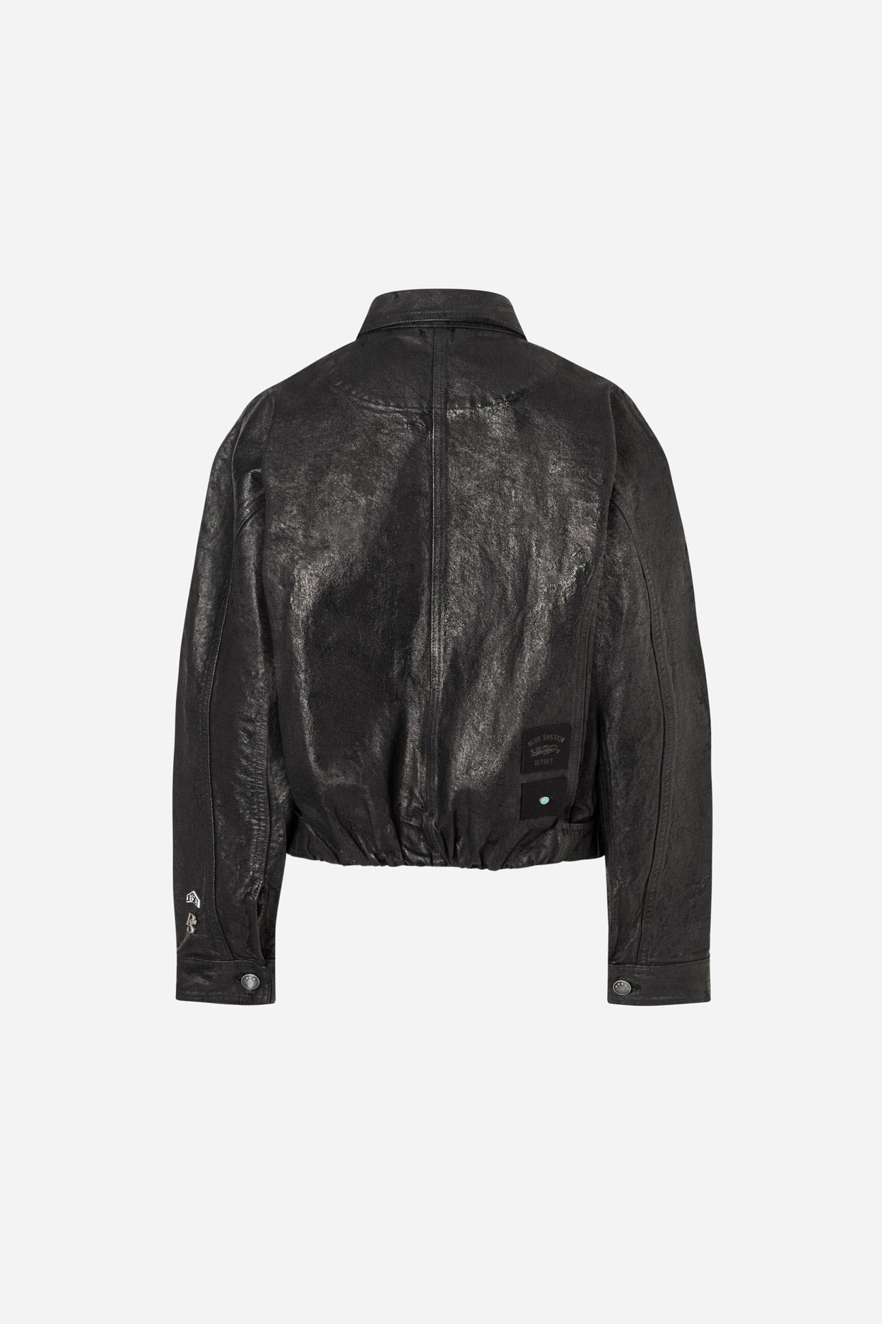 Sculpt DS Leather Look Jacket - Black Caviar