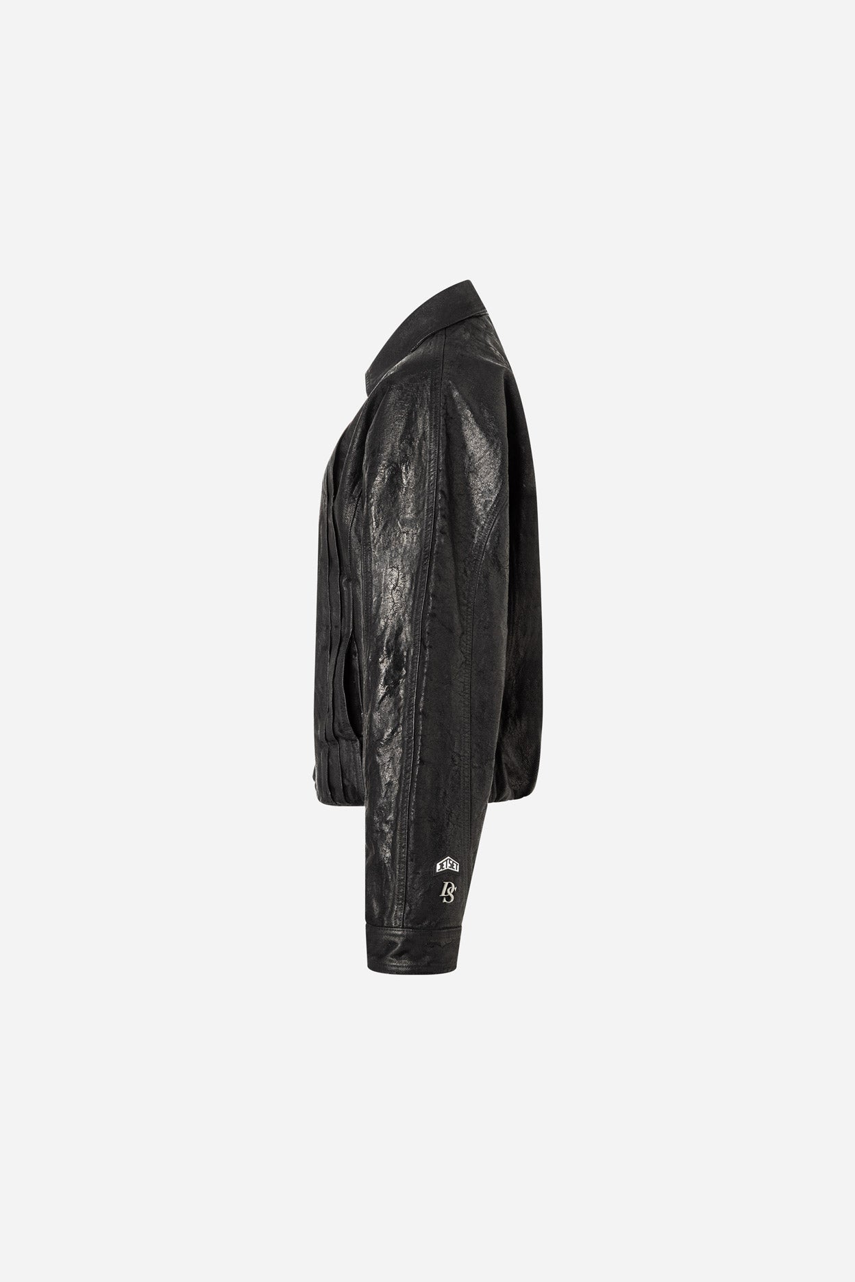 Sculpt DS Leather Look Jacket - Black Caviar