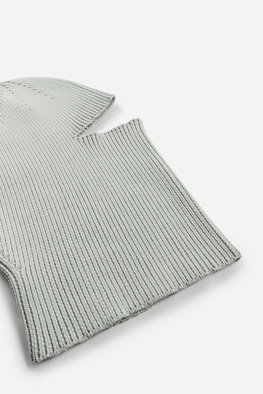 Arsène Rib Balaclava - Silver