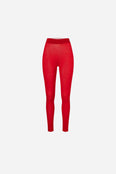 Paula Knit Leggings - Red
