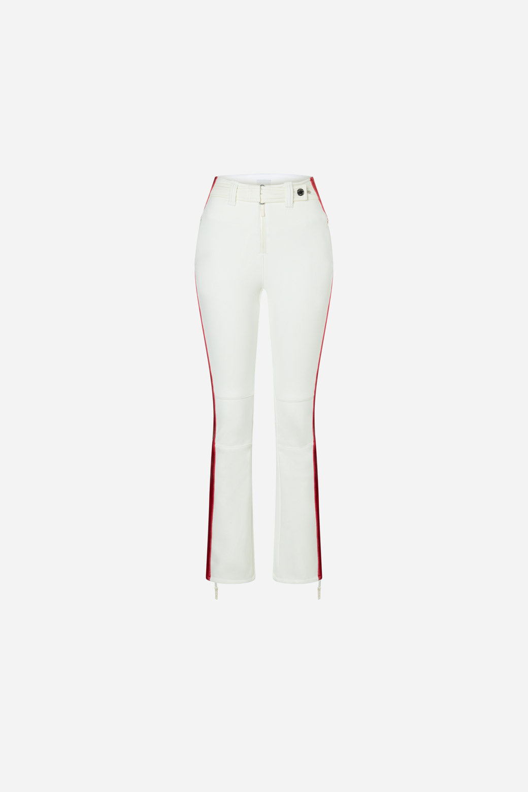 Mikaela Ski Pants - Off White-Red