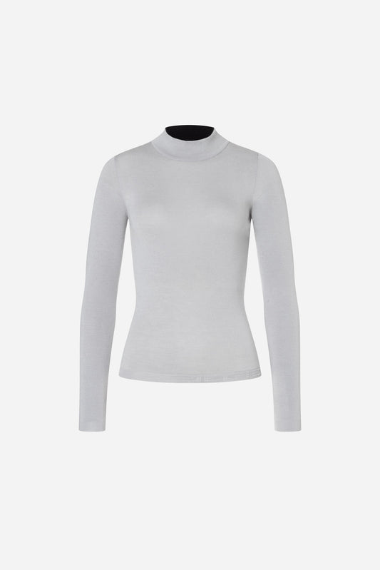 Pull à manches longues Chiara - Silver