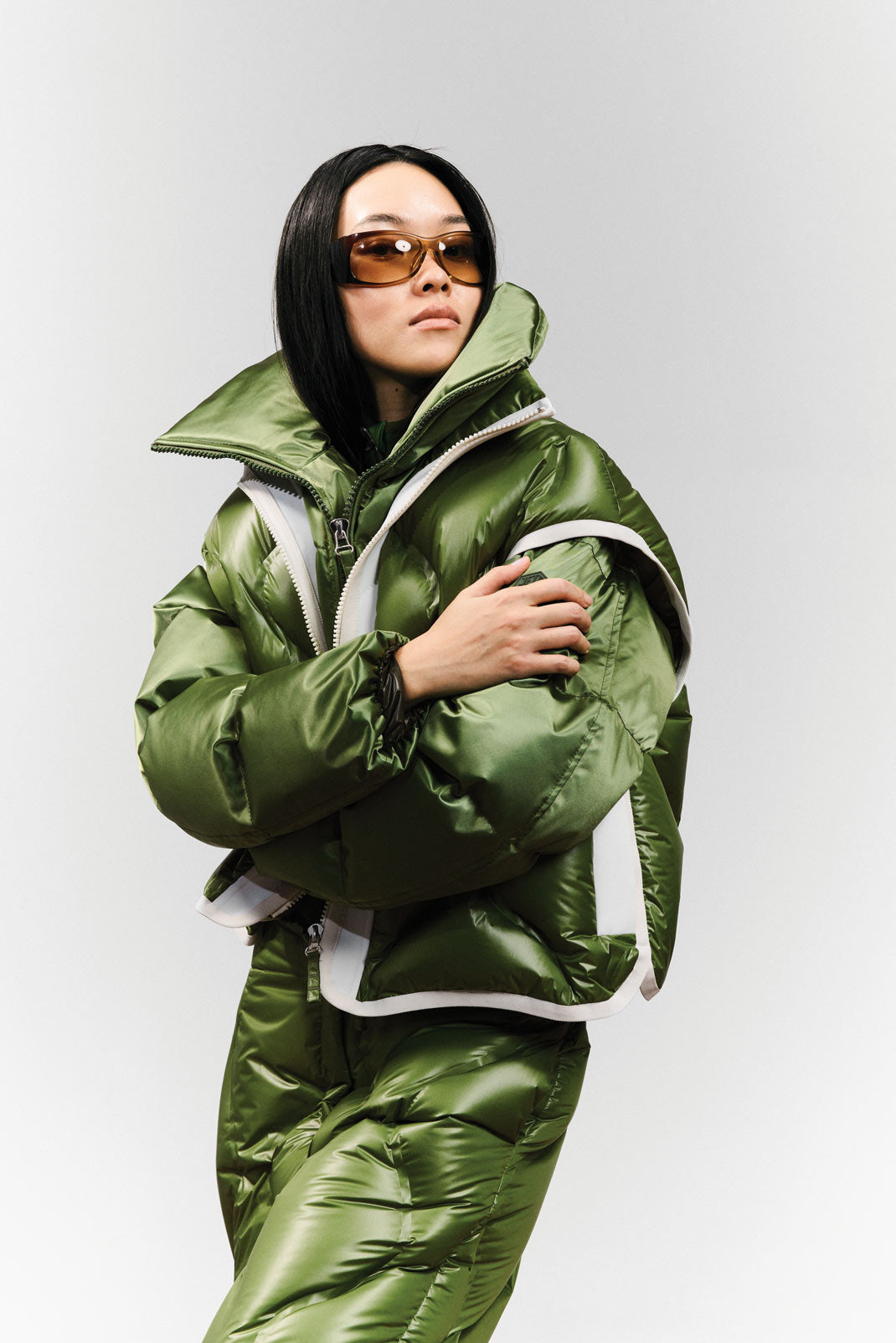 Anne-Flore Down Vest - Cedar