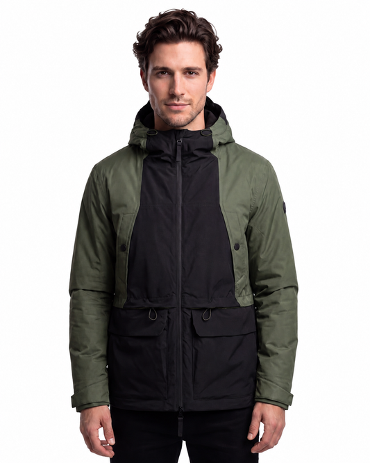 VAIL SKI JACKET LONG - Army Green