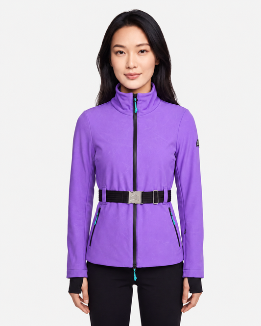 Tiby Star Ski Jacket - Purple Rain