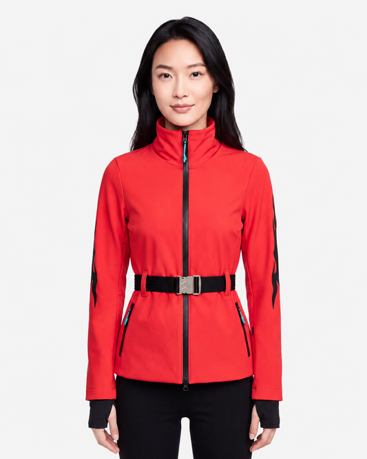Tiby Flash Ski Jacket - Red Grenadine