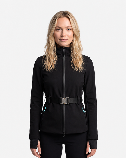 Tiby Flash Ski Jacket - Black Caviar