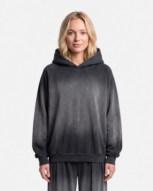 BS Touch Sweat Hoody - Black Dégradé