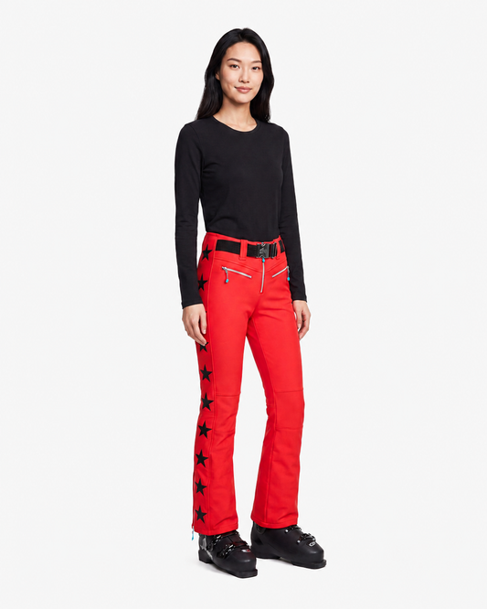Tiby Star Skihose - Red Grenadine