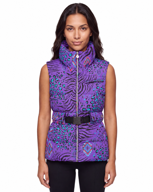 CLARA VEST PRINT - Ethno