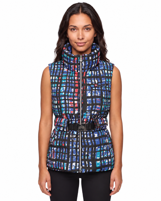 CLARA VEST PRINT - Geo
