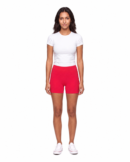GILDA HOT PANT WOMEN - Coral