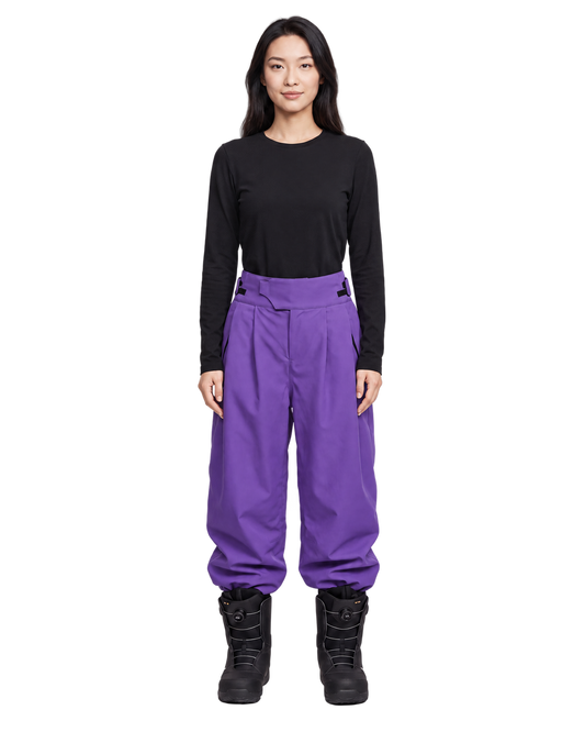Glow-Skihose – Purple Rain