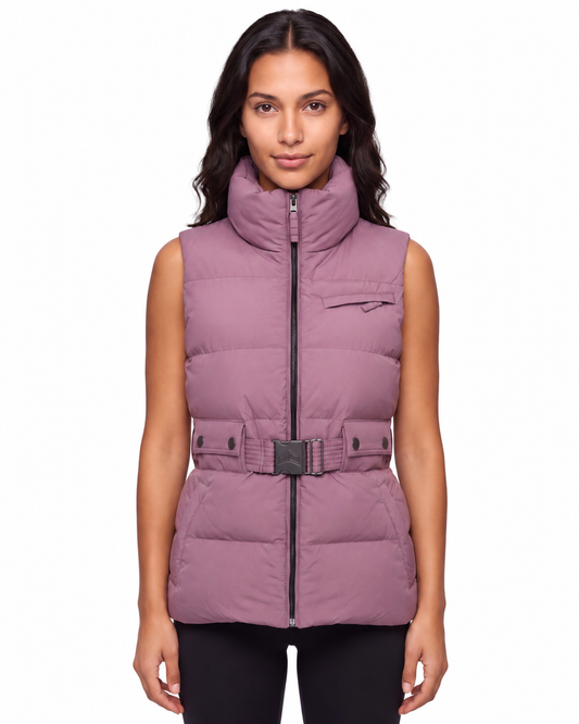 Belted Ski Vest - Stella
