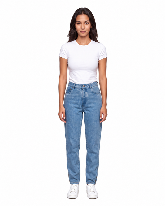 Blue System US 3 Womens Slim - Mid Denim