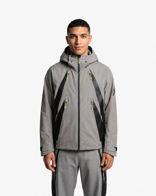 Neon Flash Jacke – Anthrazit