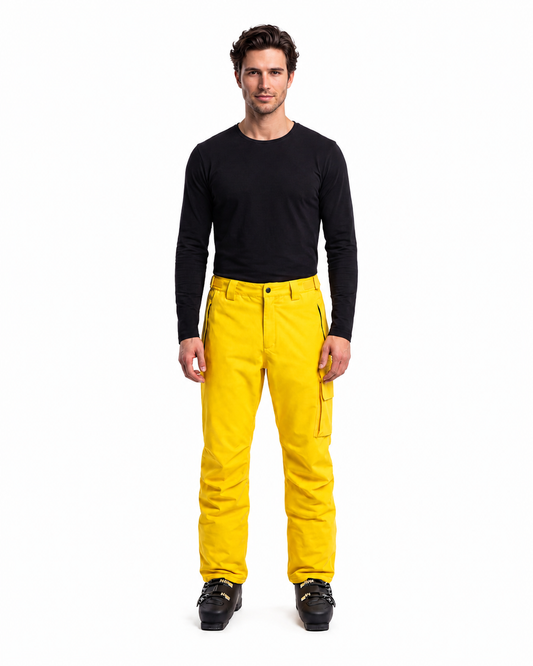Alberto Ski Pants - Yellow