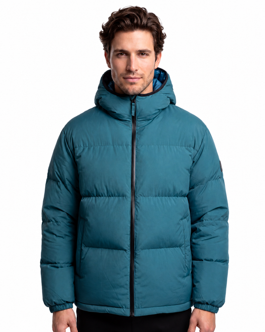 Kjetil Padded Ski Jacket - Ocean Blue