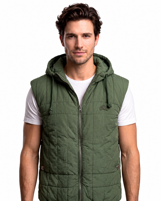 Kelly Padded Vest - Cypress