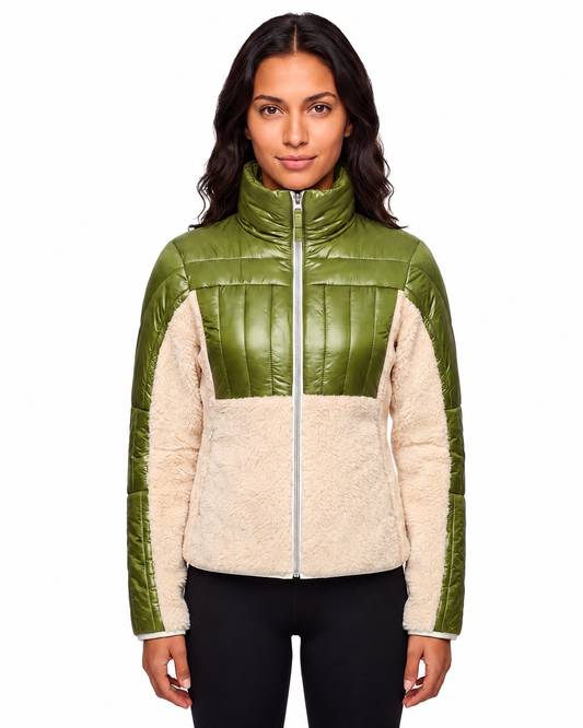 Beryl Fleece Jacket - Cedar