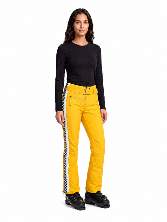 Miss Mercury Ski Pants - Yellow