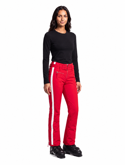 Miss Mercury Ski Pants - Red