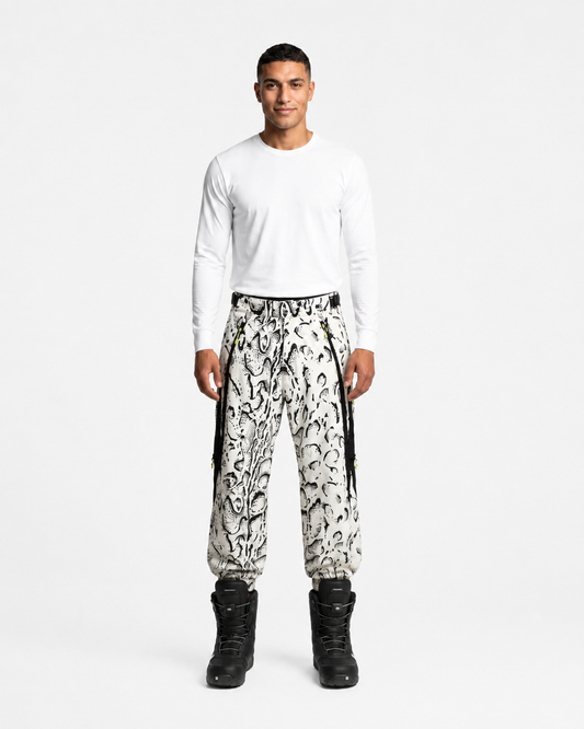 Neon Flash Pants Print - AOP Serpentis White