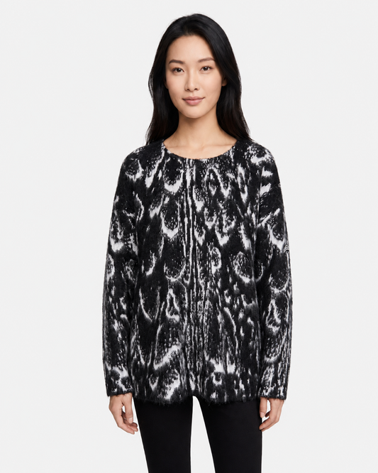 BS Pixel-Strickpullover – AOP Serpentis Black