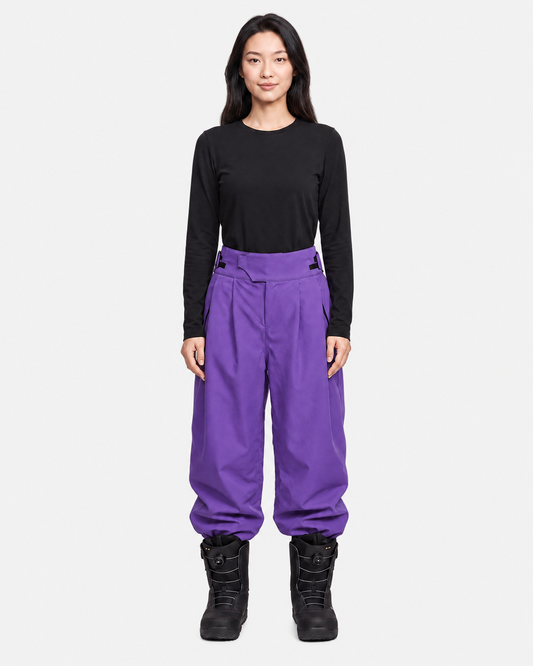 Glow Ski Pants - Purple Rain